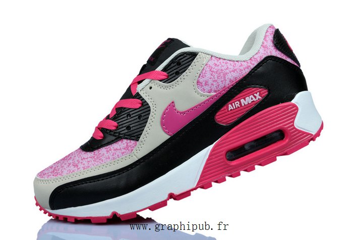 air max 90 grise et rose